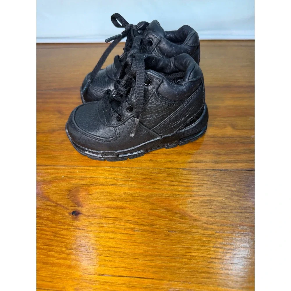 Nike Air Goadome ACG Black‎ Waterproof Leather Boots Toddler 6C 311569-001